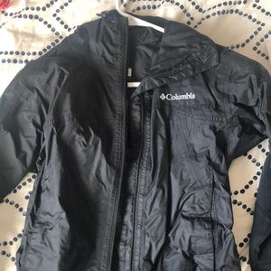 Columbia rain coat